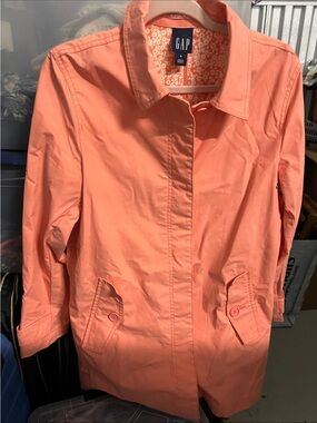 GAP Coral Trench Coat